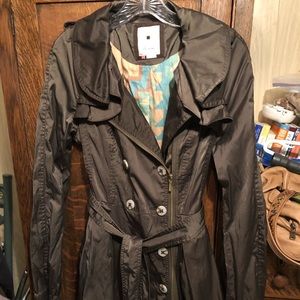 Anthropology Elevenes rain coat size 12